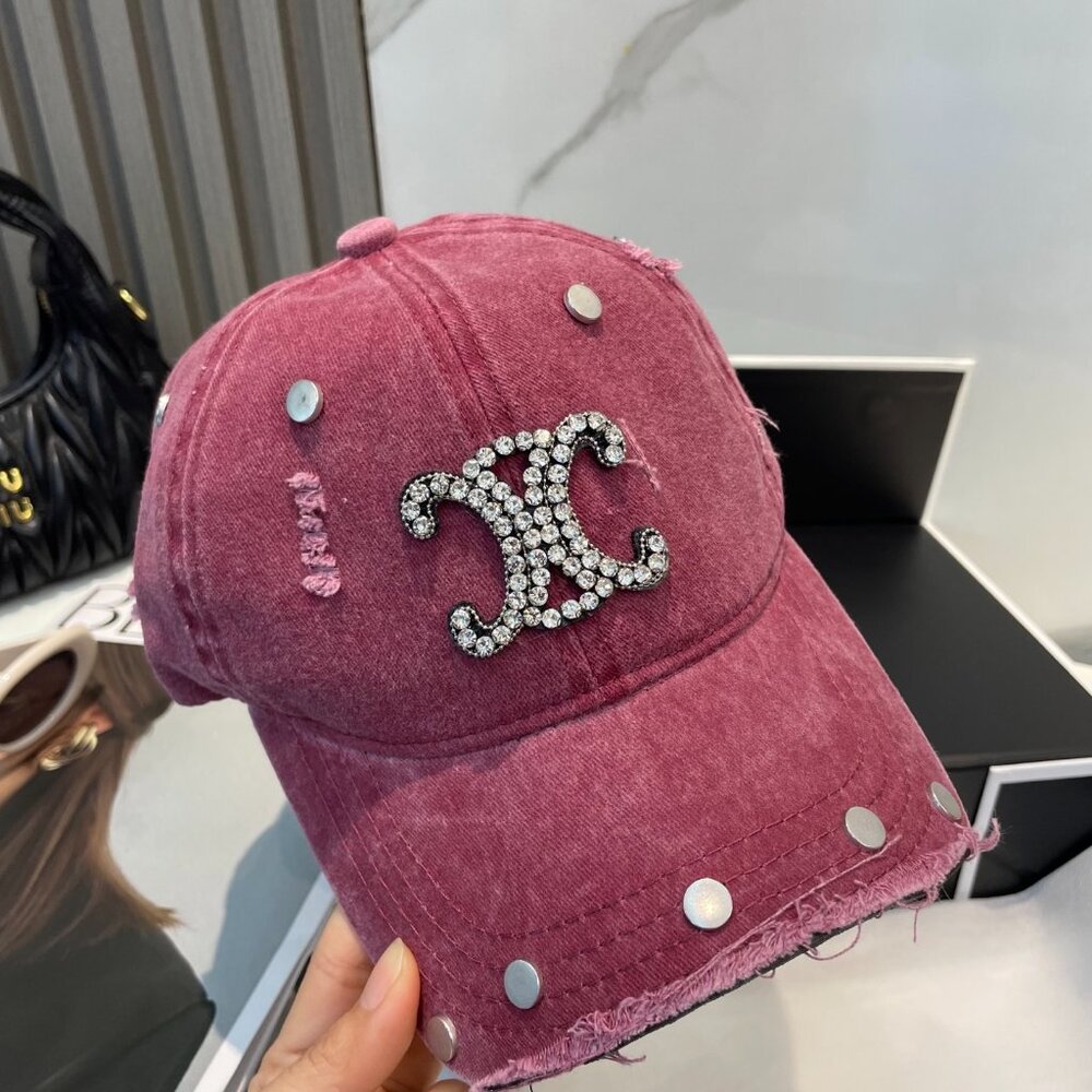 Celine's new classic fashion baseball cap - Picture 2 of 8